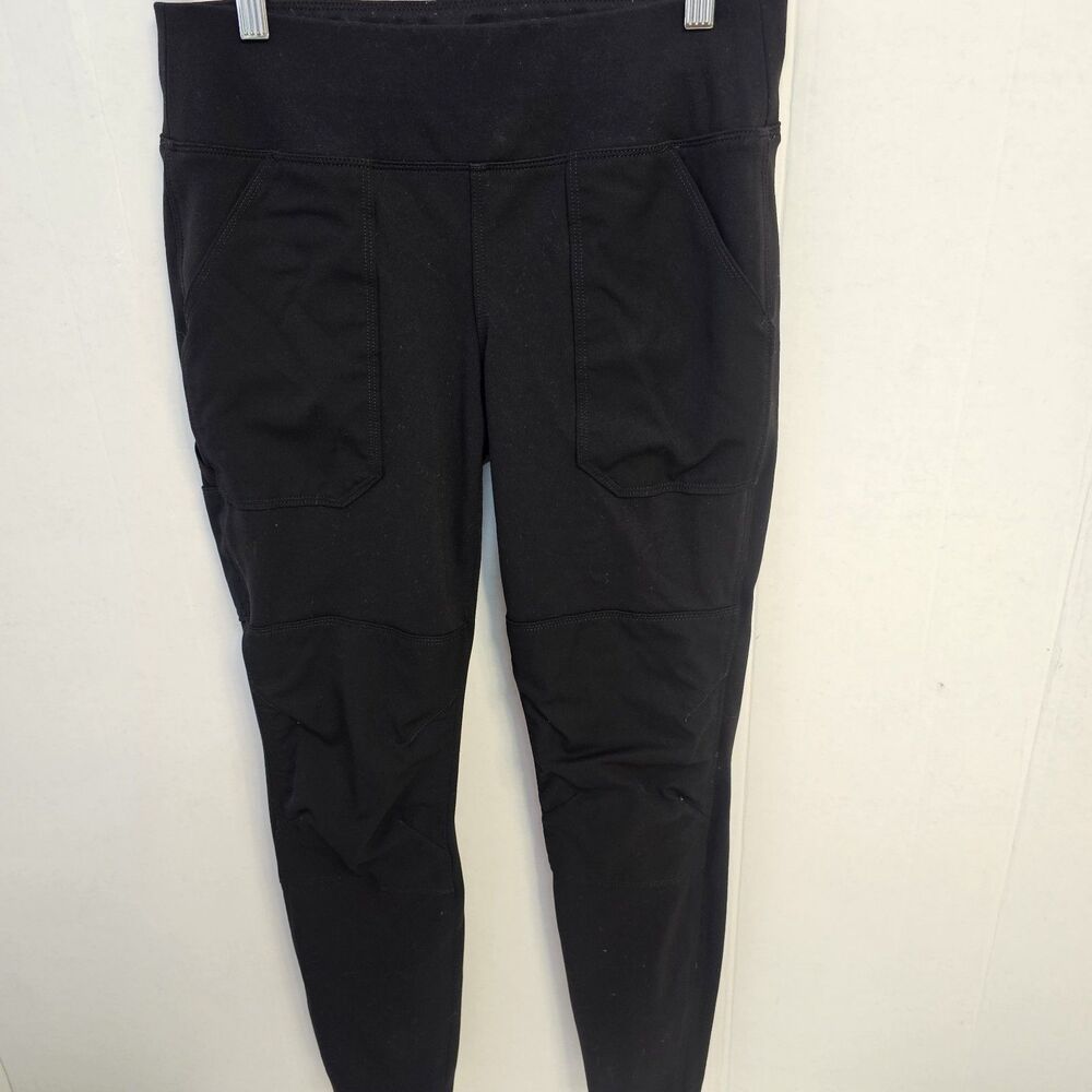 Women Carhartt Fitted Utility Black Pants Size Small 4/6 Workwear Midweight Q326